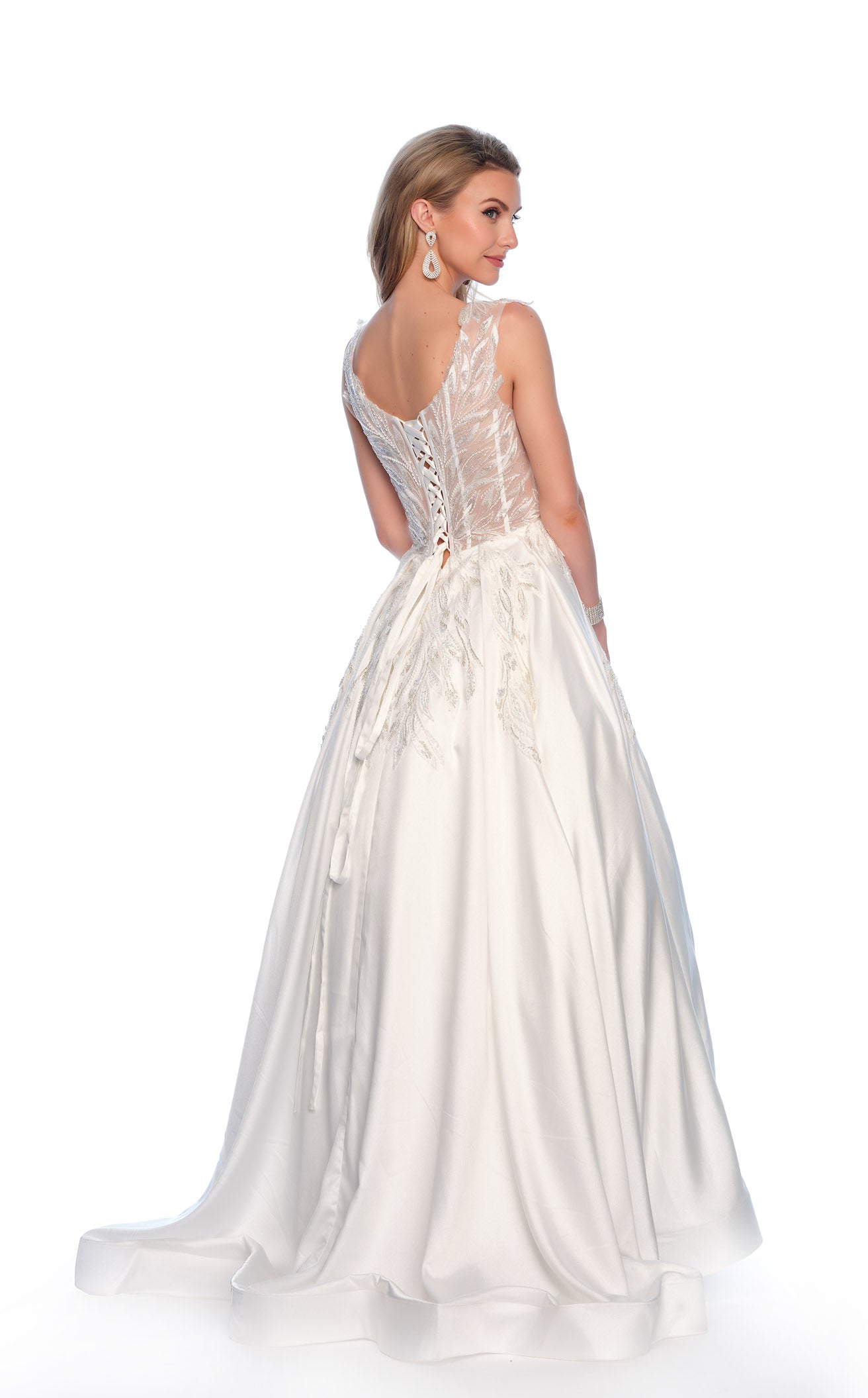 Dave and Johnny 12054 Bridal Dress
