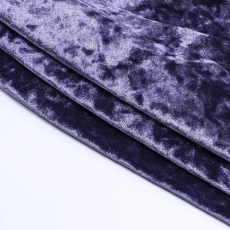 Elegant Velvet Lolita Midi Dress