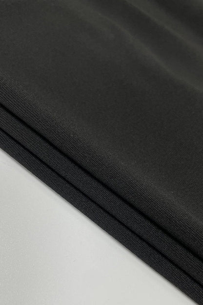 Mesh Panel Sash Maxi Dress