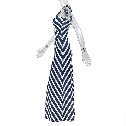Zebra print hollow out cut out maxi dress  | Festival Outfits Women