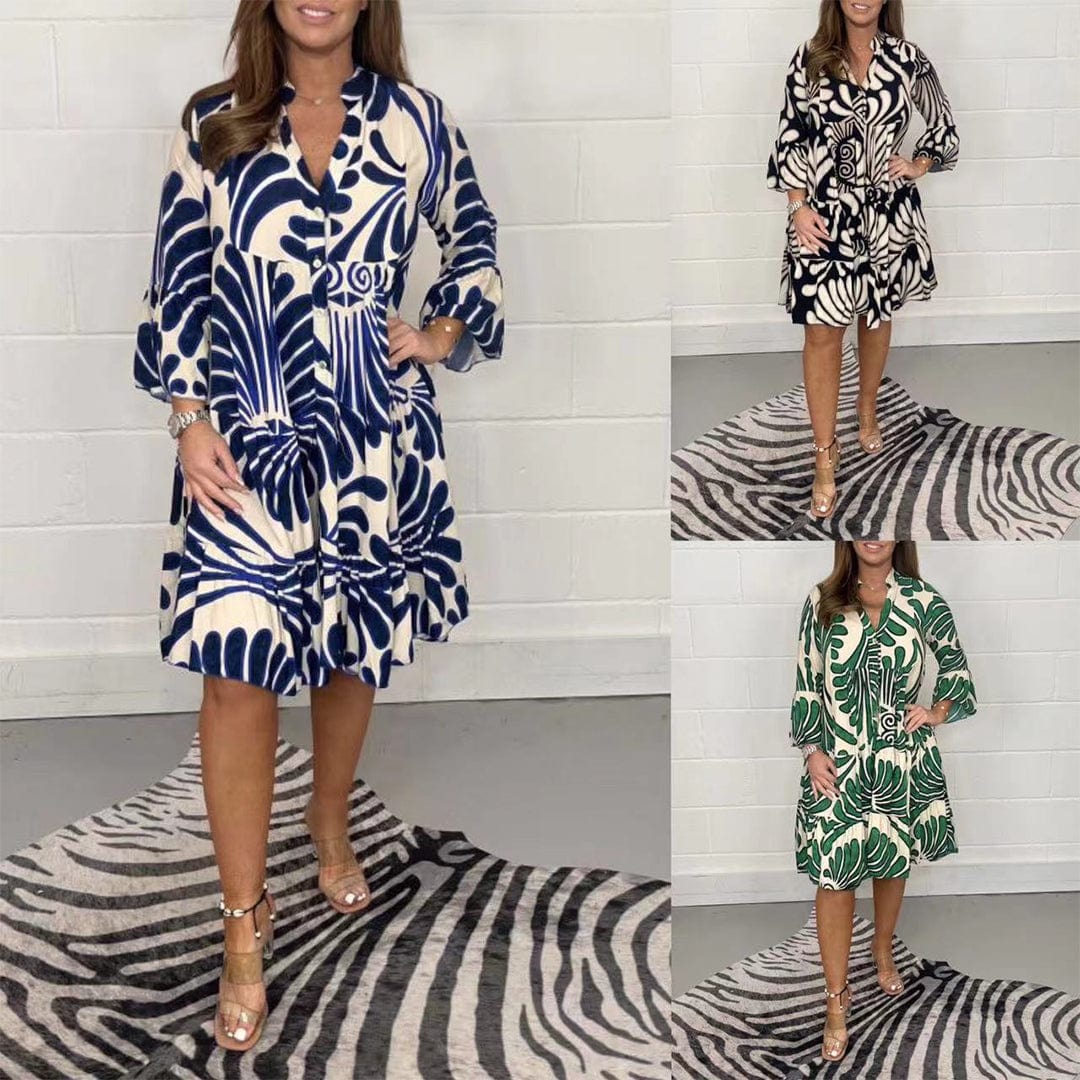 Chaira - Midi Dress - Leisure - Modern Style - Ideal for Summer