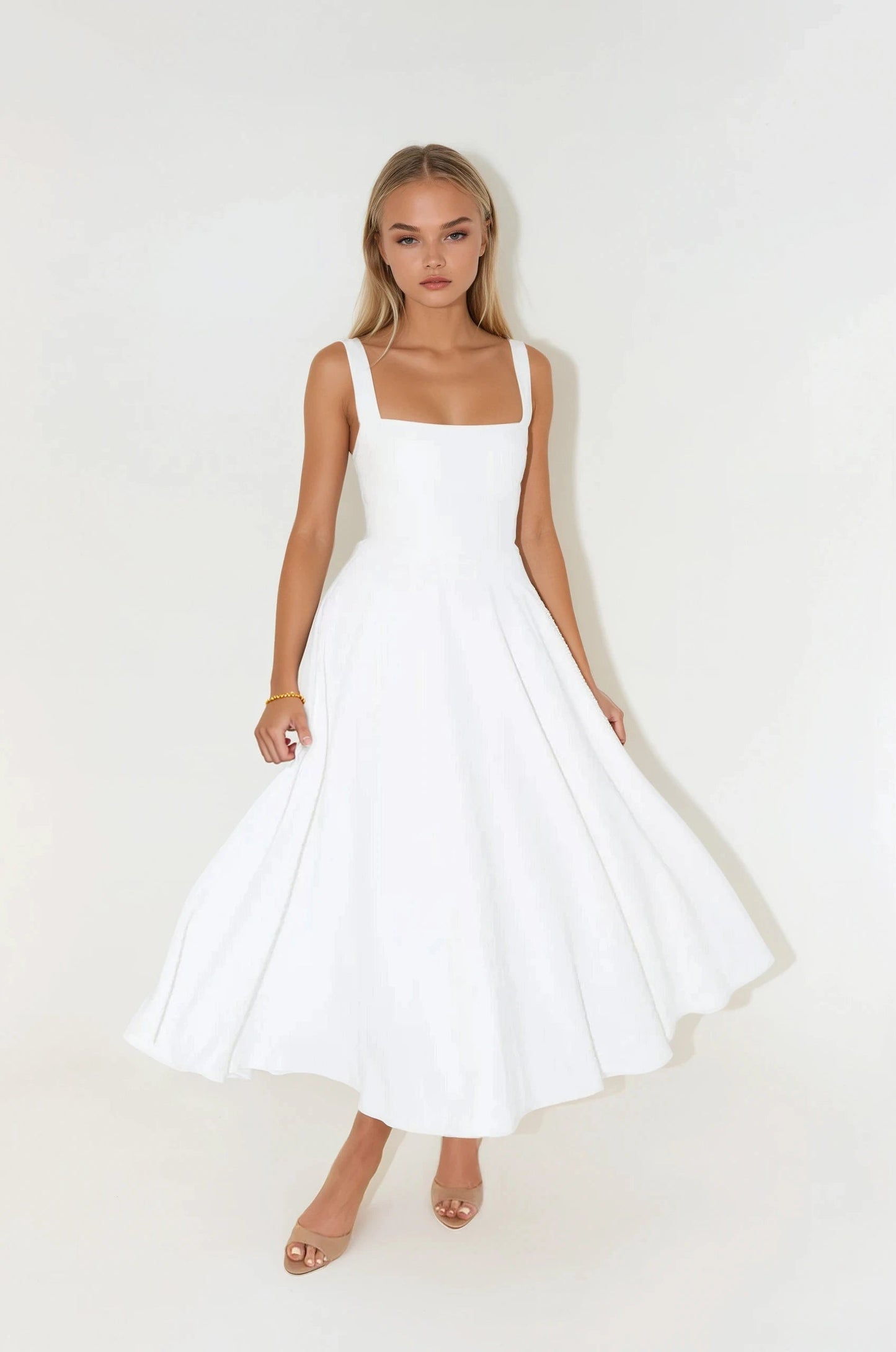 Zadie- Formal Tailored Midi Dress for Women