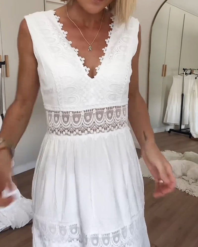 Ophyra - Elegant Midi Dress for Women