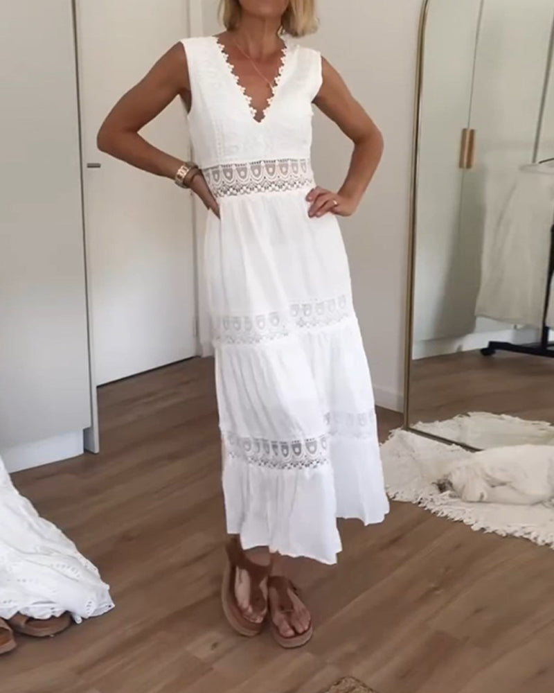 Ophyra - Elegant Midi Dress for Women