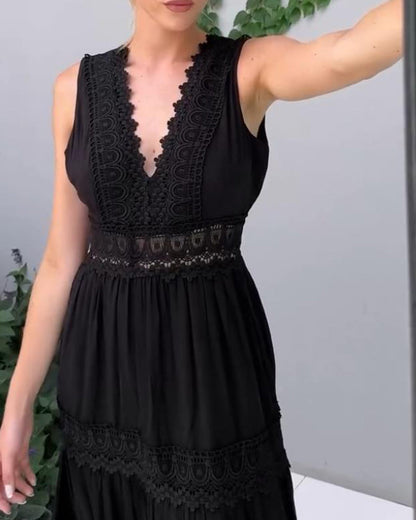 Ophyra - Elegant Midi Dress for Women