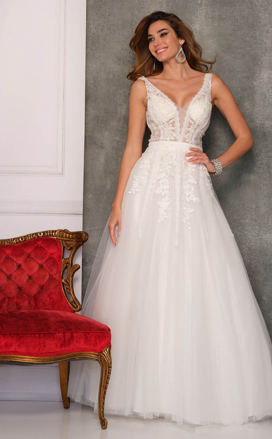 Dave and Johnny 10822 Bridal Dress