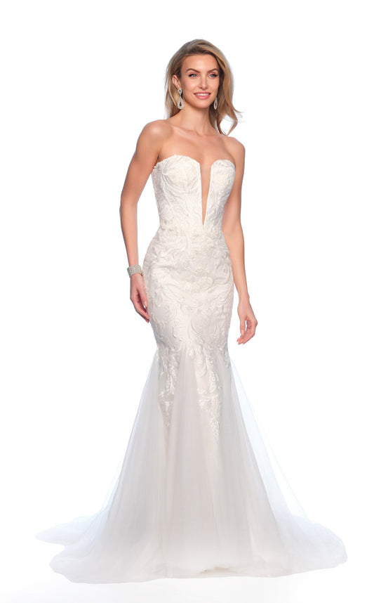 Dave and Johnny 11699 Bridal Dress