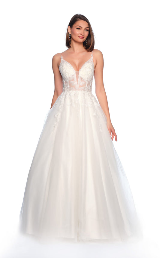 Dave and Johnny 11834 Bridal Dress