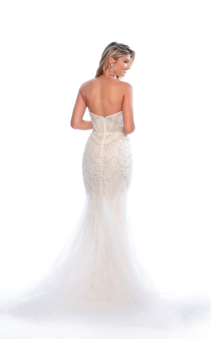 Dave and Johnny 12107 Bridal Dress