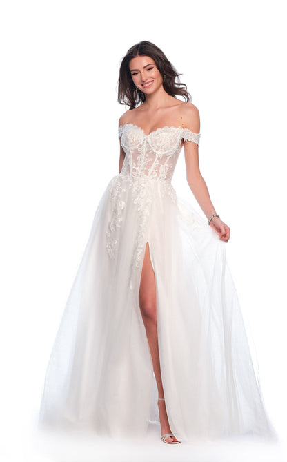 Dave and Johnny 12123 Bridal Dress
