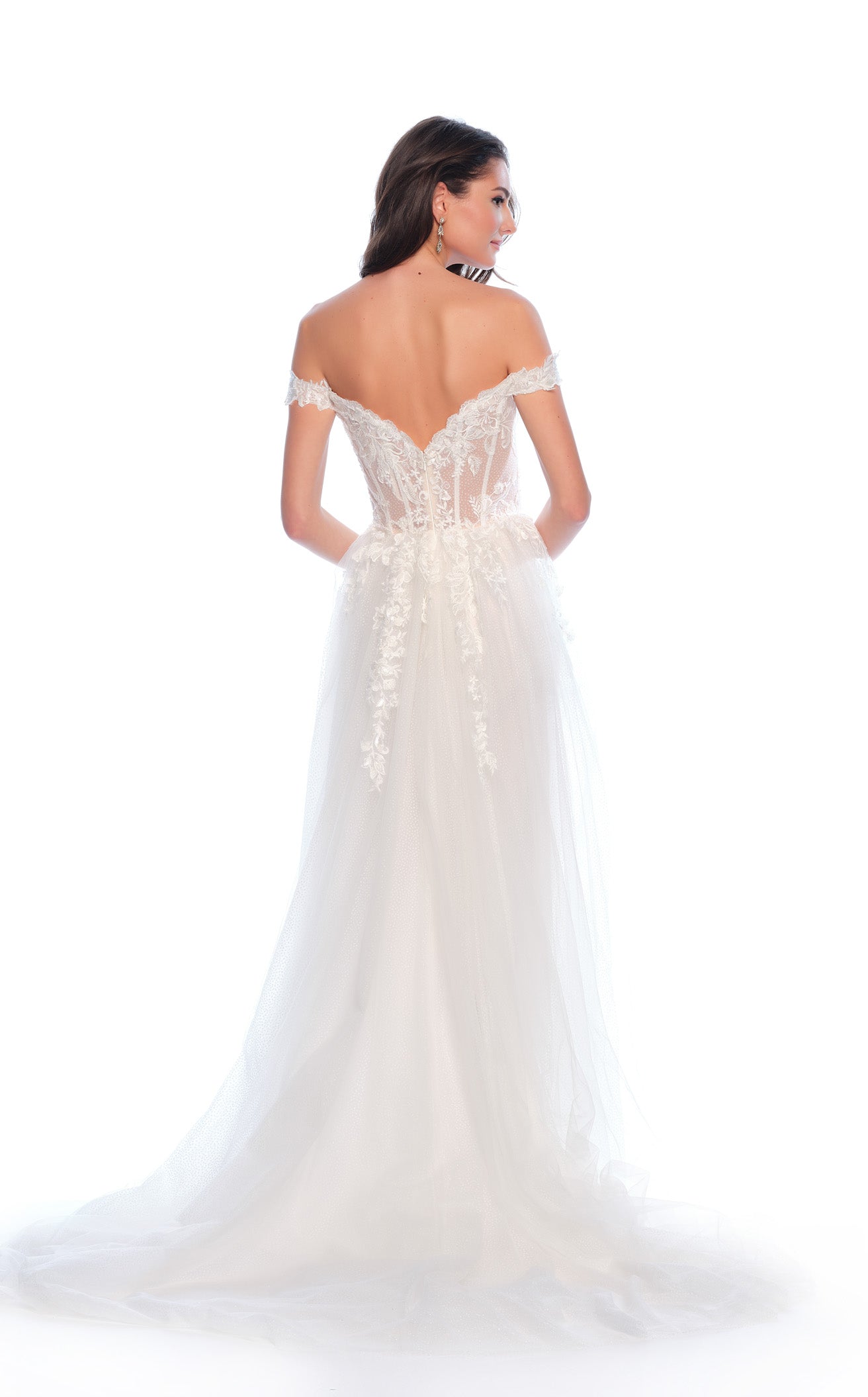 Dave and Johnny 12123 Bridal Dress