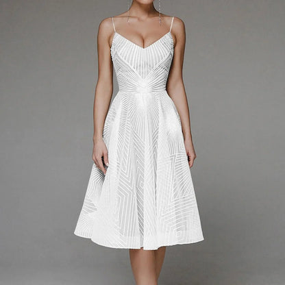 DressBetty - 2024 Elegant Luxury Sexy Long Formal Party Midi Dress