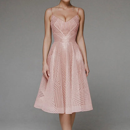 DressBetty - 2024 Elegant Luxury Sexy Long Formal Party Midi Dress