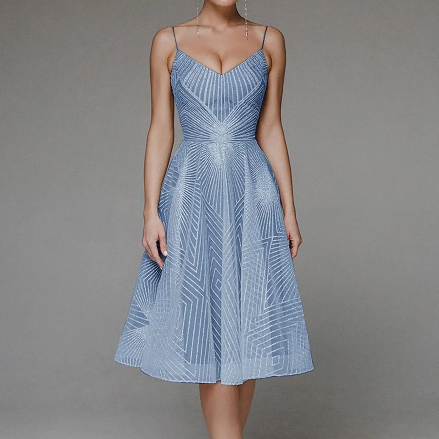 DressBetty - 2024 Elegant Luxury Sexy Long Formal Party Midi Dress