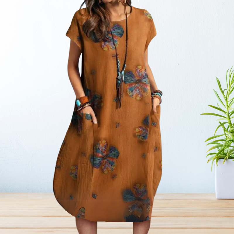 Saylor - Casual Summer Midi Dress for Women