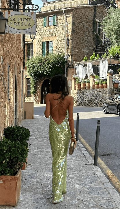 Reya - Sequin Maxi Dress for Women