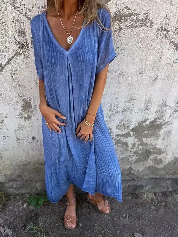 Ziorah - Breathable Midi Dress for Women