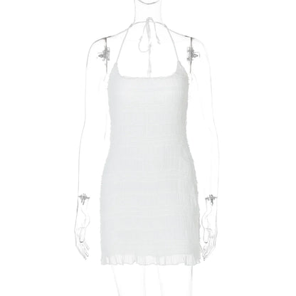 Shalom Halter Mini Dress