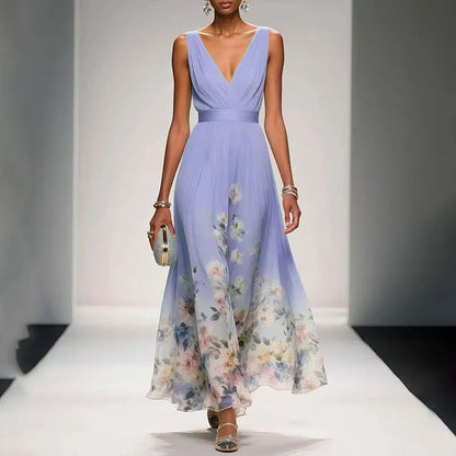 Arabella | Flowing Floral Maxi Dress