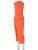 new y2k Europe and the United States cross-border fashion round neck sleeveless slim-fit slit MIDI dress women