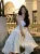 Summer Solid Midi Dress Women French Elegant Holiday Party Dresses A-line Prom Robe Wedding Vestidos Ladies Clothes New