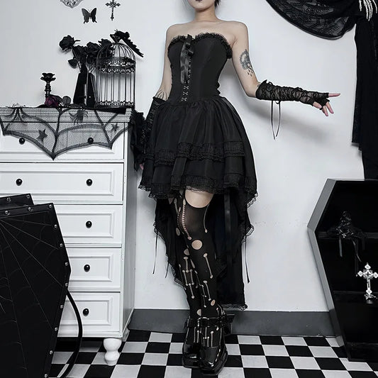 Vintage Elegant Lace Midi Dress