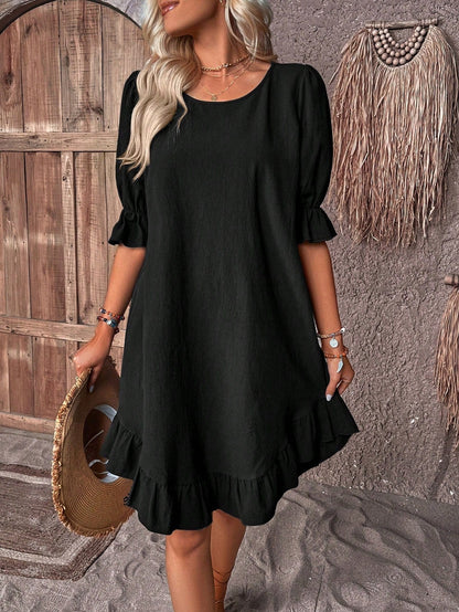 Sandra - Midi Dress - Leisure - Ideal for Summer