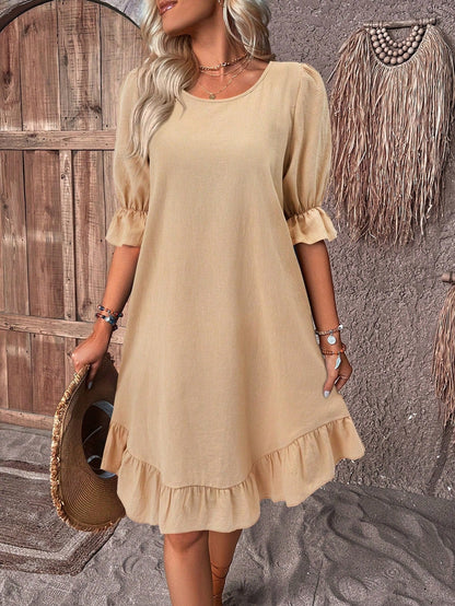 Sandra - Midi Dress - Leisure - Ideal for Summer