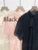 Elegant Solid Midi Dresses for Women Ruffles Half-high Collar A-line Office Lady Casual Korean Fashion Autumn Vestidos Mujer New