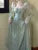Autumn New Princess Midi Dresses for Women Square Collar Slim Waist Puff Sleeve Vintage Chic Female Clothing One Piece Vestido