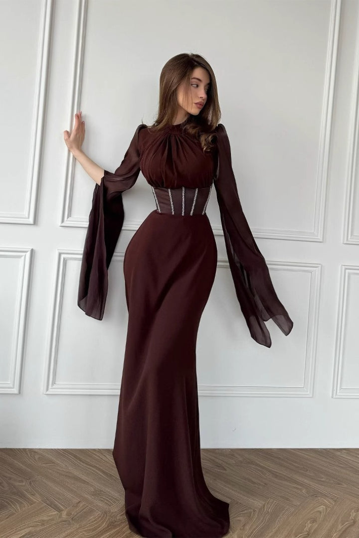 Gothic Flowy Long Maxi Dress