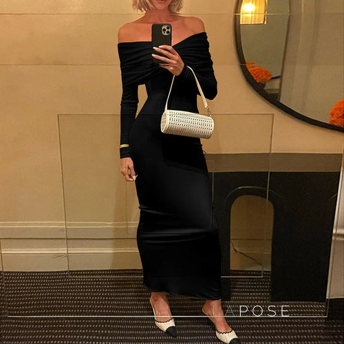 Jaxyn Off Shoulder Bodycon Dress