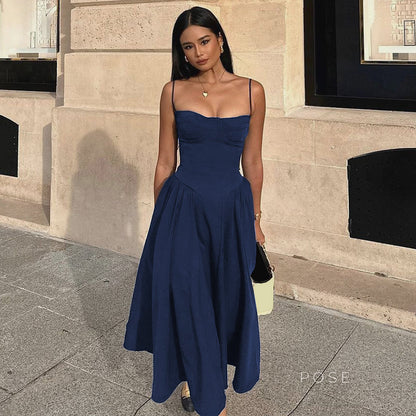 Kadence Square Neck Maxi Dress