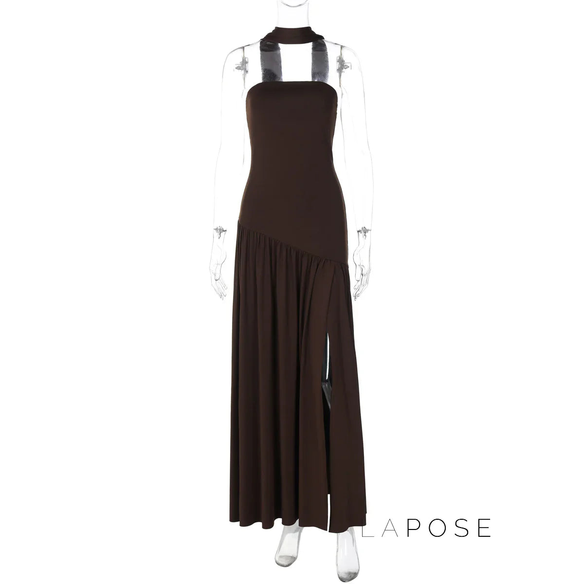 Kamree Strapless Backless Maxi Dress