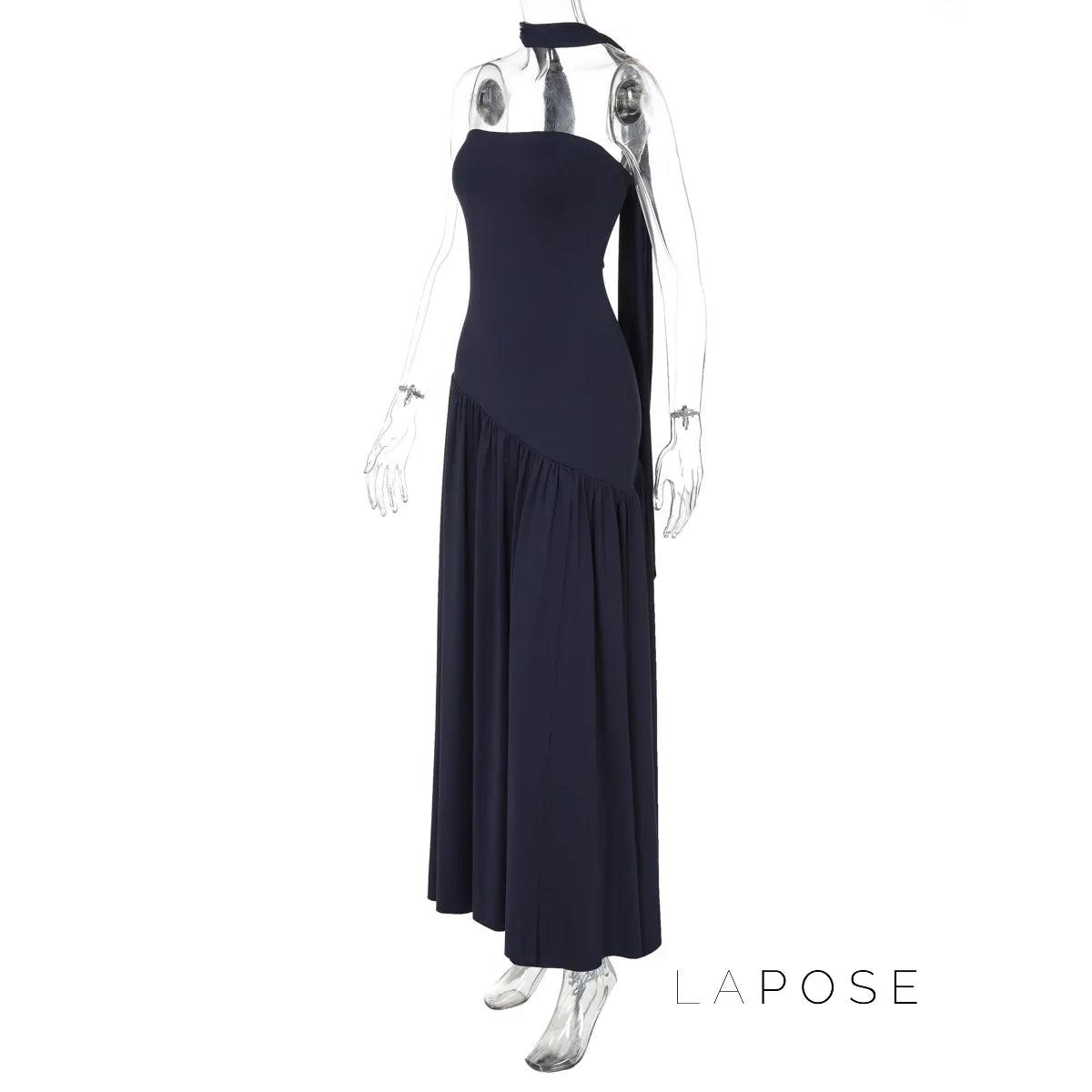 Kamree Strapless Backless Maxi Dress
