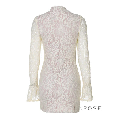 Riley Lace Bodycon Midi Dress